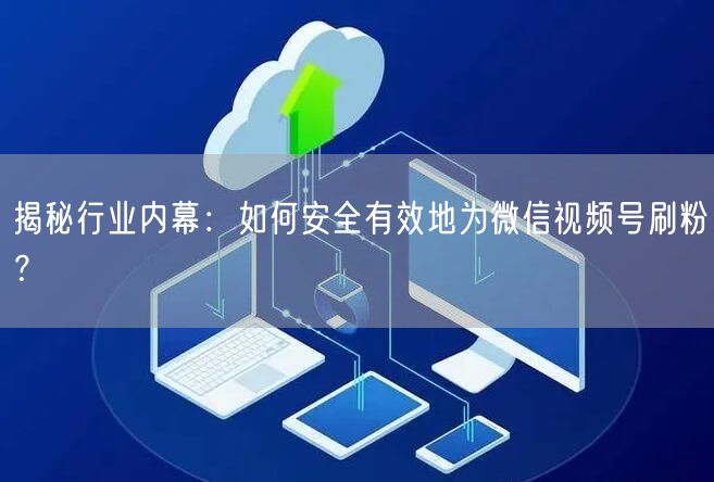 揭秘行业内幕：如何安全有效地为微信视频号刷粉？
